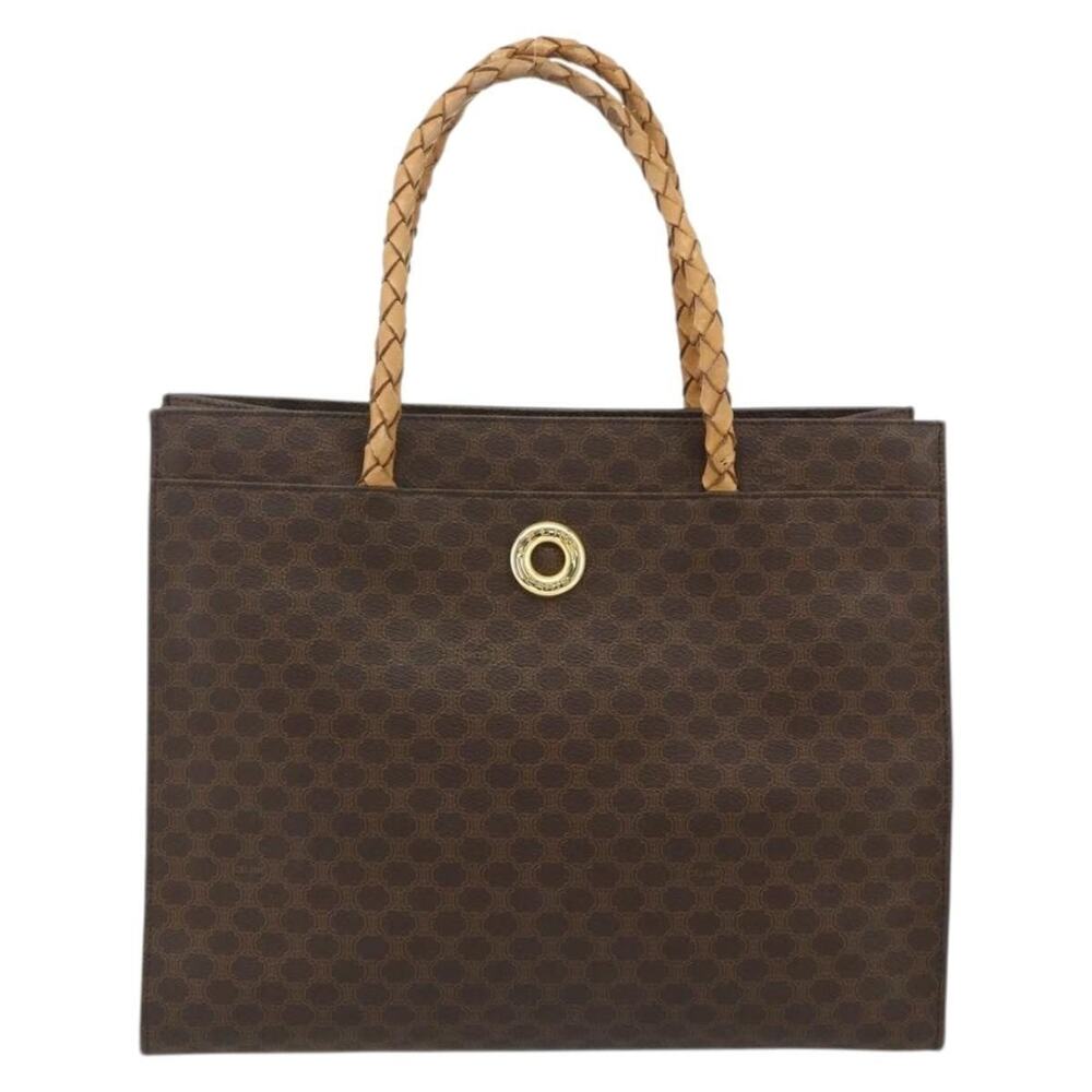 Celine Macadam Tote Bag Brown